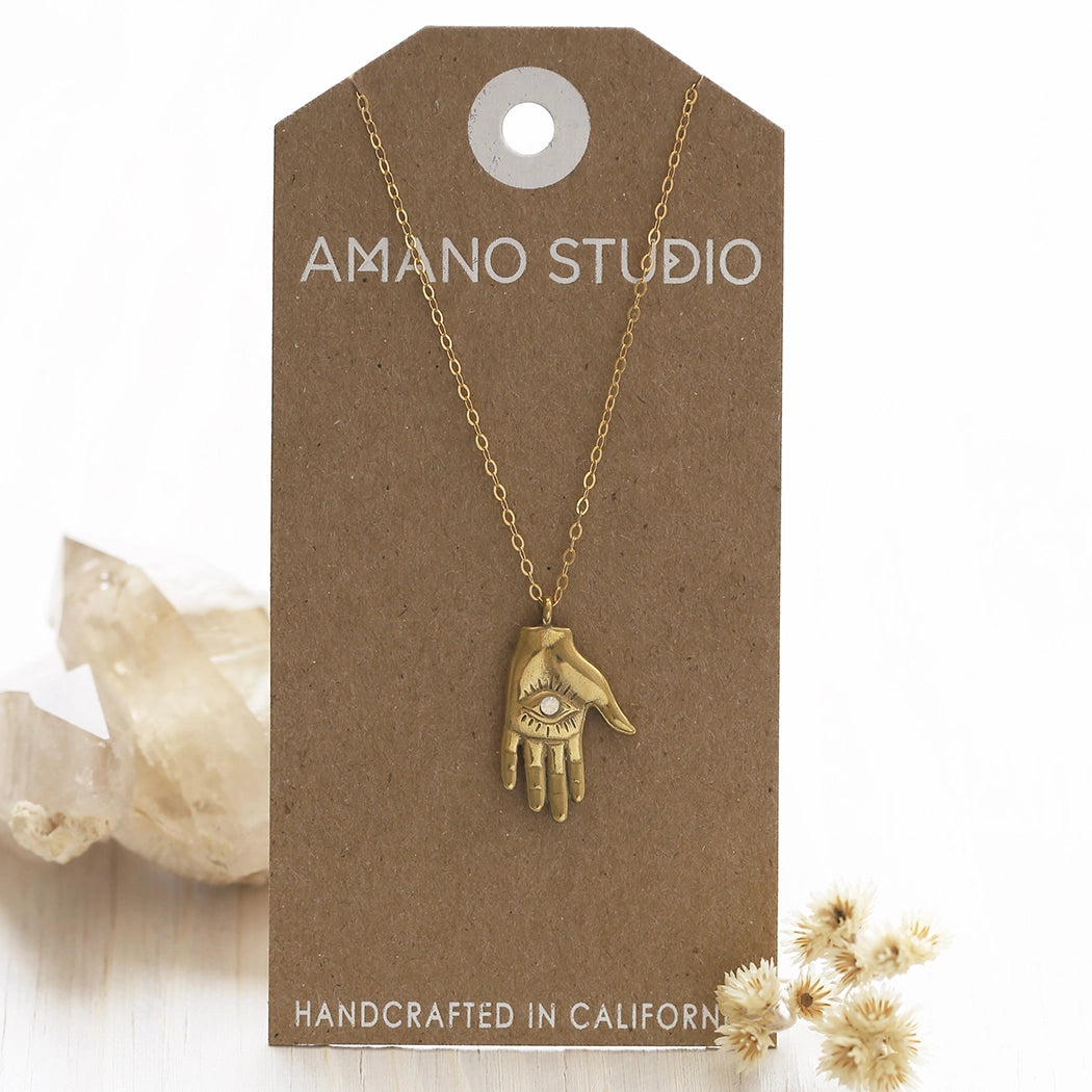 Amano Mystic Hand Necklace