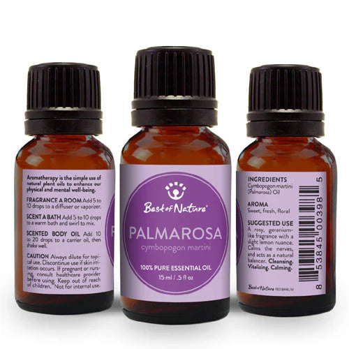 Best of Nature Palmrosa Essential Oil