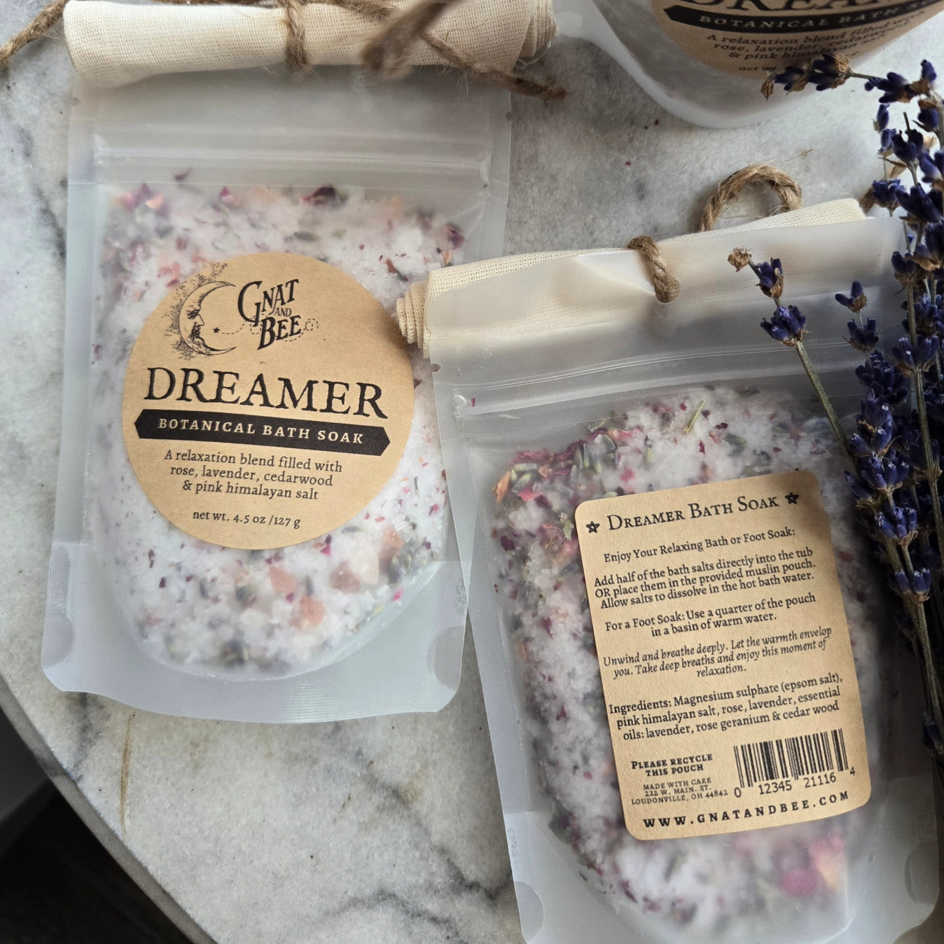 Gnat and Bee The Dreamer Bath Soak Salt