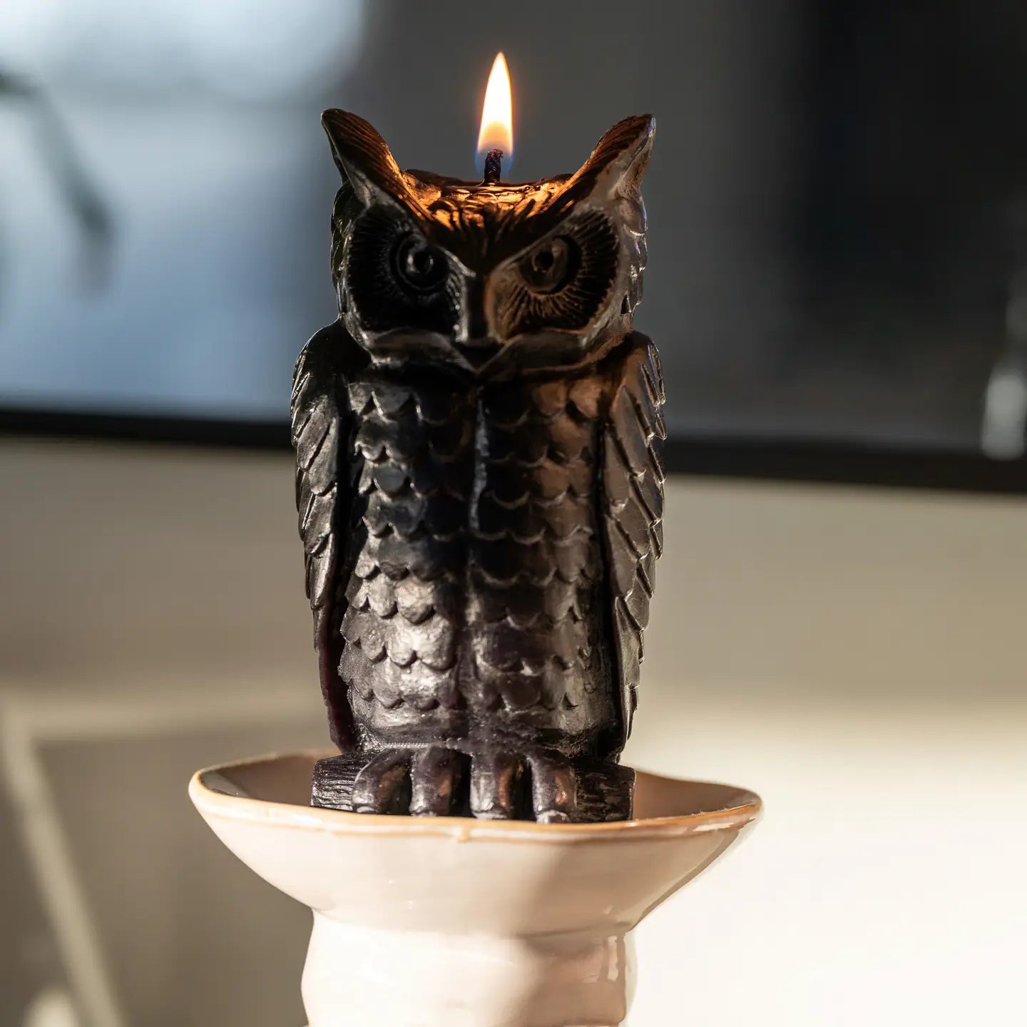 Kheops Black Beeswax Owl 