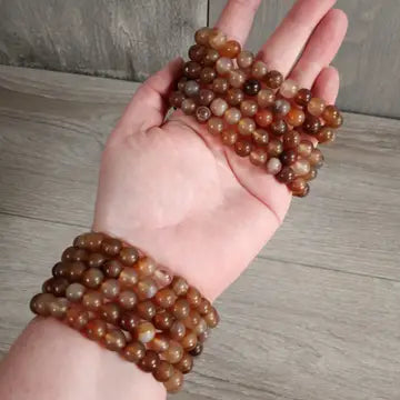 brown agate bracelet