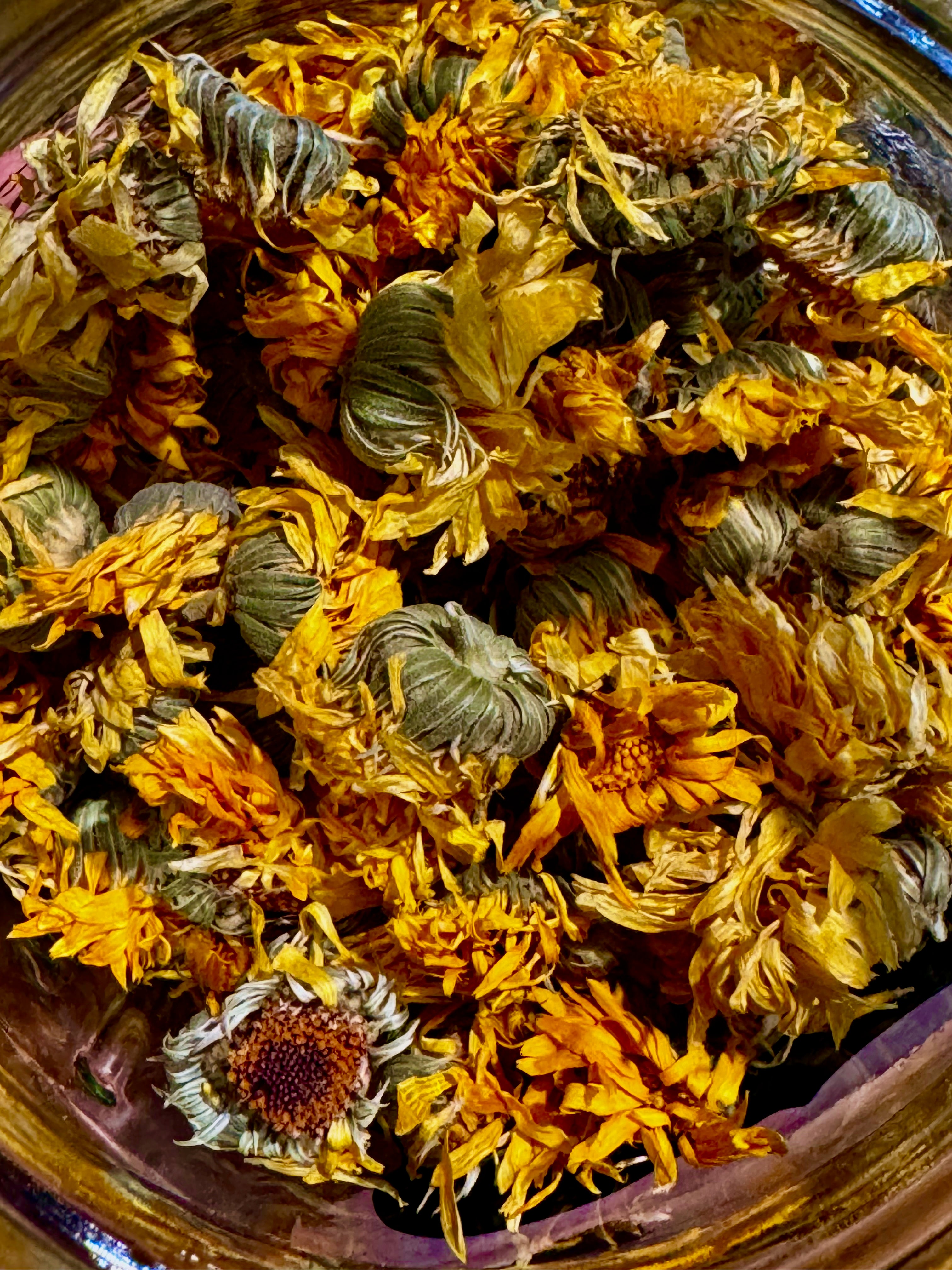 Kama Loka Herbal Apothecary Calendula Flowers Whole