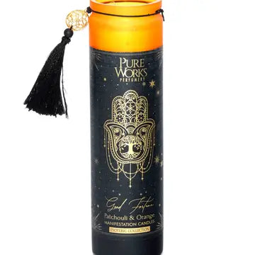 Pure Works Good Fortune Pillar Candle 