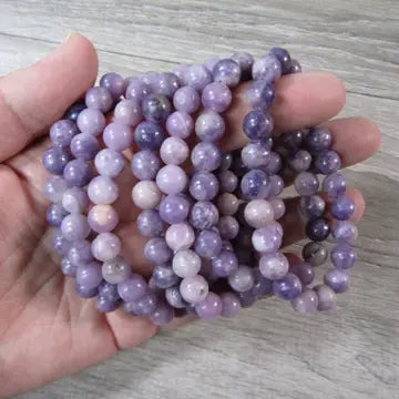 lepidolite bracelet