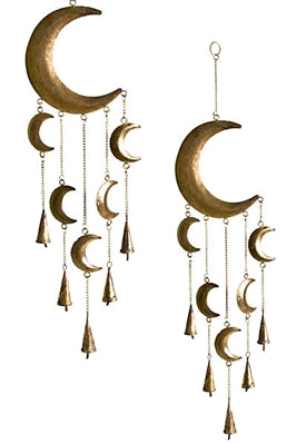 Om Imports Moon Wind Chimes