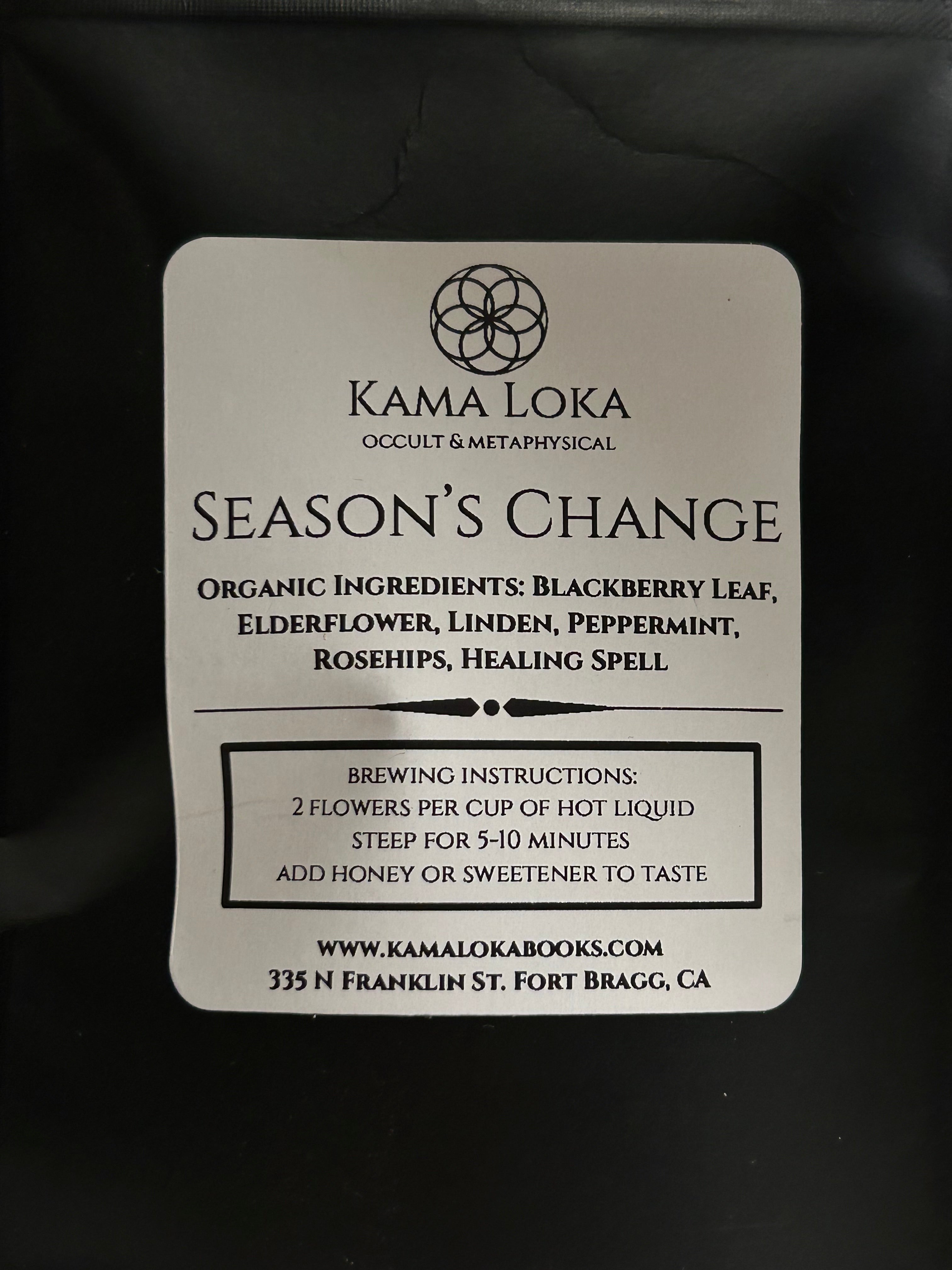 Kama Loka Apothecary Season's Change 