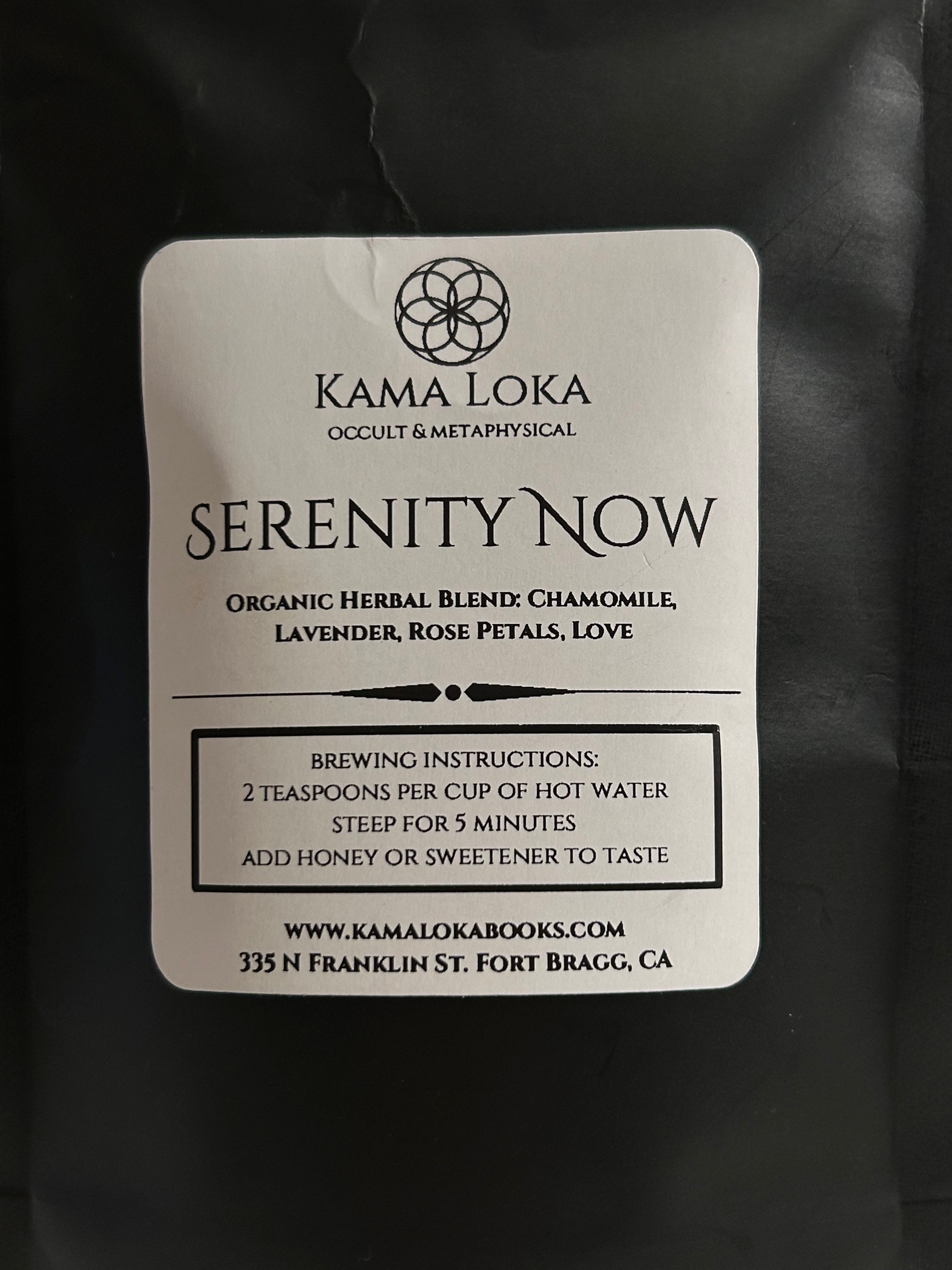 Kama Loka Apothecary Serenity Now