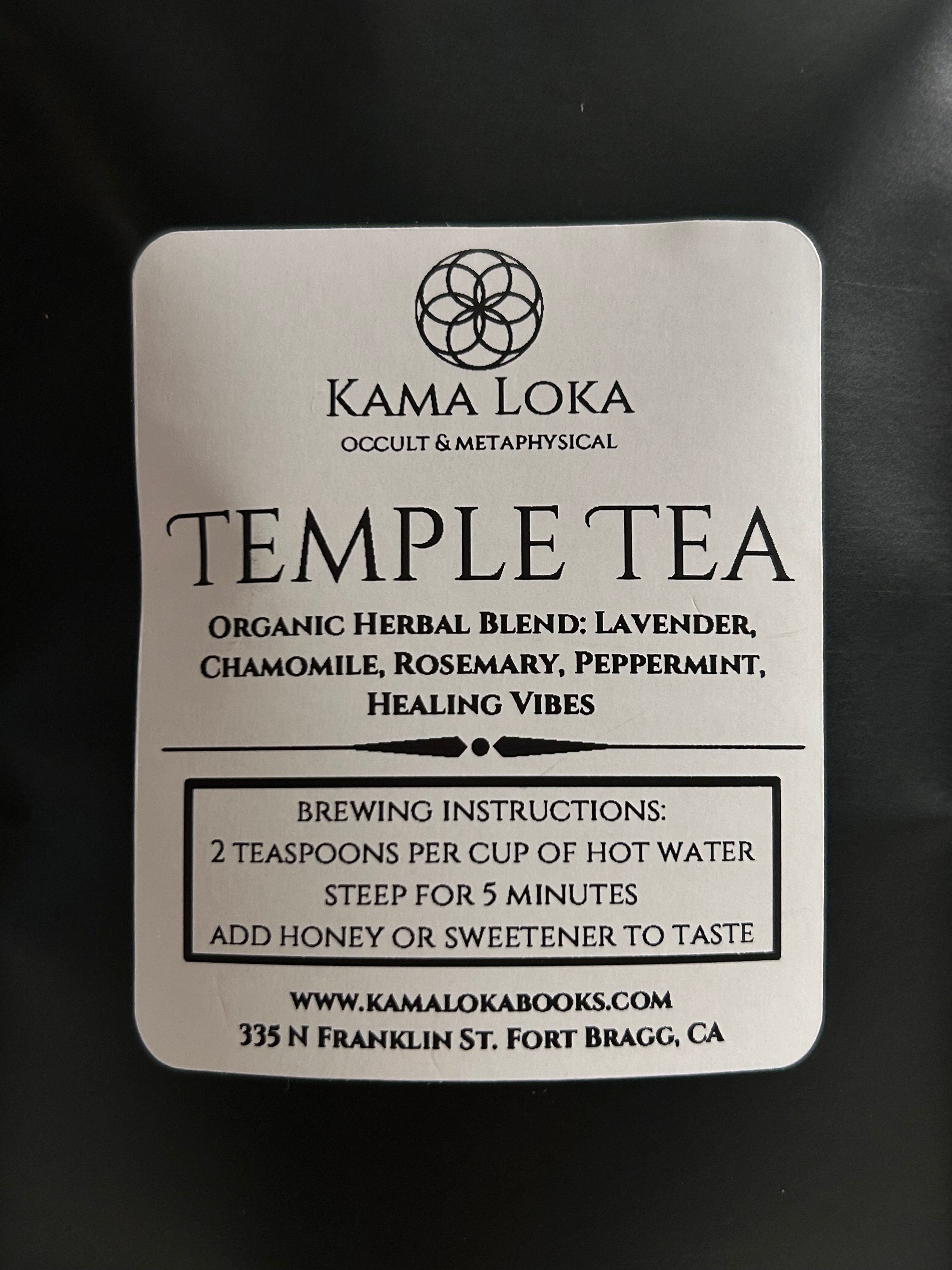 Kama Loka Apothecary Temple Tea