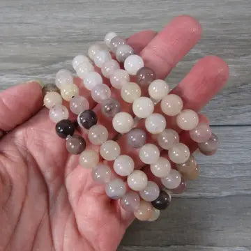 white agate bracelet